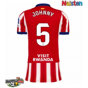 Atletico Madrid Johnny Cardoso #5 Kotipaita Naisten 2026-27 Lyhythihainen